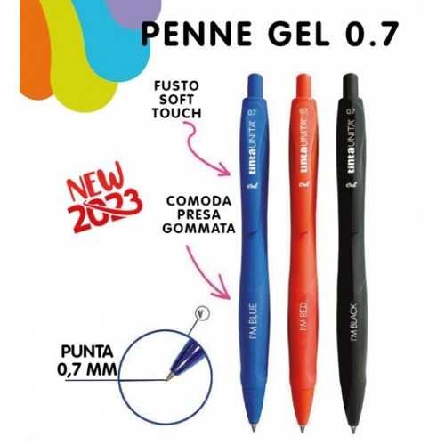 Penna I'M Blu Gel 0,7 Tinta Unita inchiostro blu